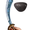 Smiffys Pirate Cutlass With Eyepatch