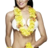 Smiffys Yellow Leis Set Accessory