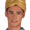 Boland Arabian Adults Gold Turban Accessory