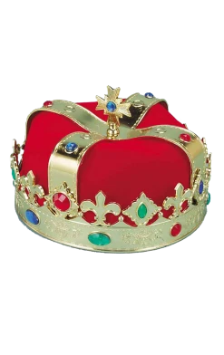 Bristol Novelty Jewelled Fabric Queens Crown