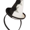 Bristol Novelty Monochrome Clown Hat Headband
