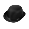 Smiffys Black Bowler Accessory