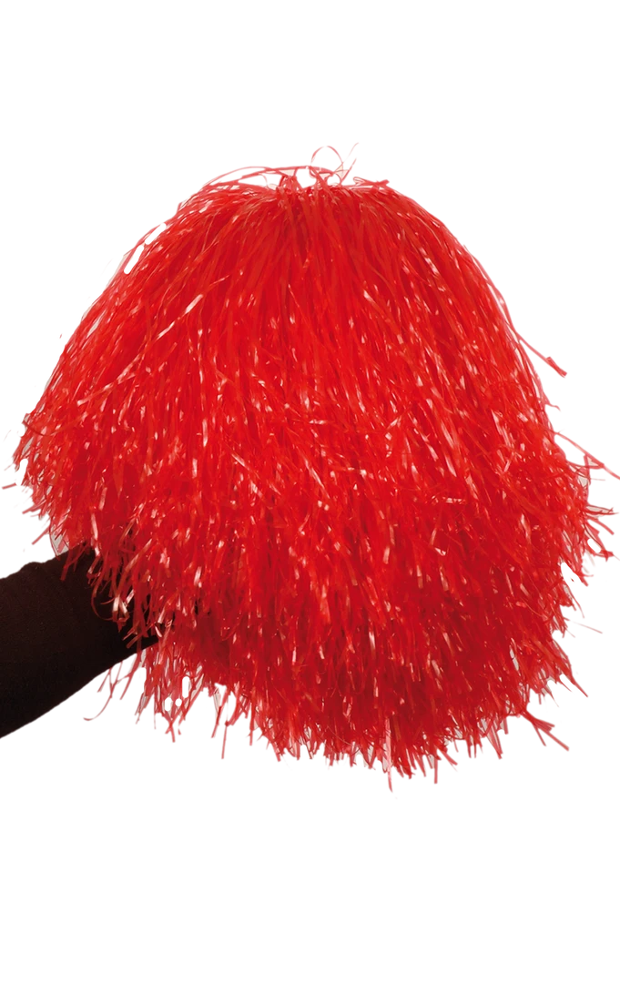 Boland Red Pom Pom Accessory Cheerleaders 3 Boland Red Pom Pom Accessory Cheerleaders