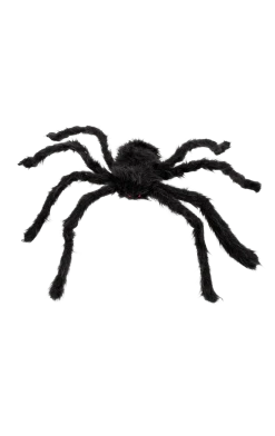 Boland Hairy Spider Black Decoration