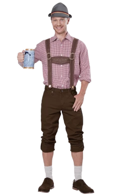 California Costumes Around The World Oktoberfest Lederhosen Kit