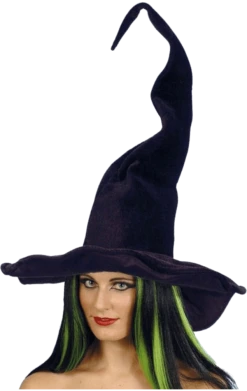 Smiffys Harry Potter Black Tall & Twisty Witch Hat