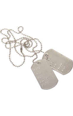 Smiffys Dogtag Chain Accessory