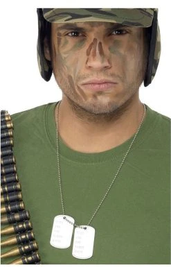 Smiffys Dogtag Chain Accessory