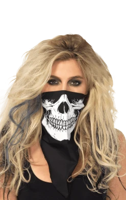 Leg Avenue Evil Villains Skull Bandana Accessory