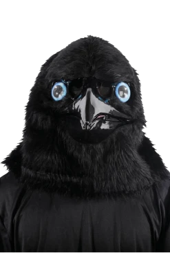 Palmer Animals Raven Facepiece With Moving Mouth