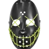 Bristol Novelty Anarchy Green Glow Purge Facepiece Movies
