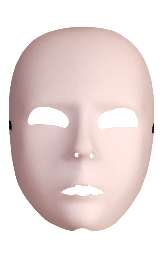 Smiffys White Full Face Facepiece All Accessories 3 Smiffys White Full Face Facepiece All Accessories