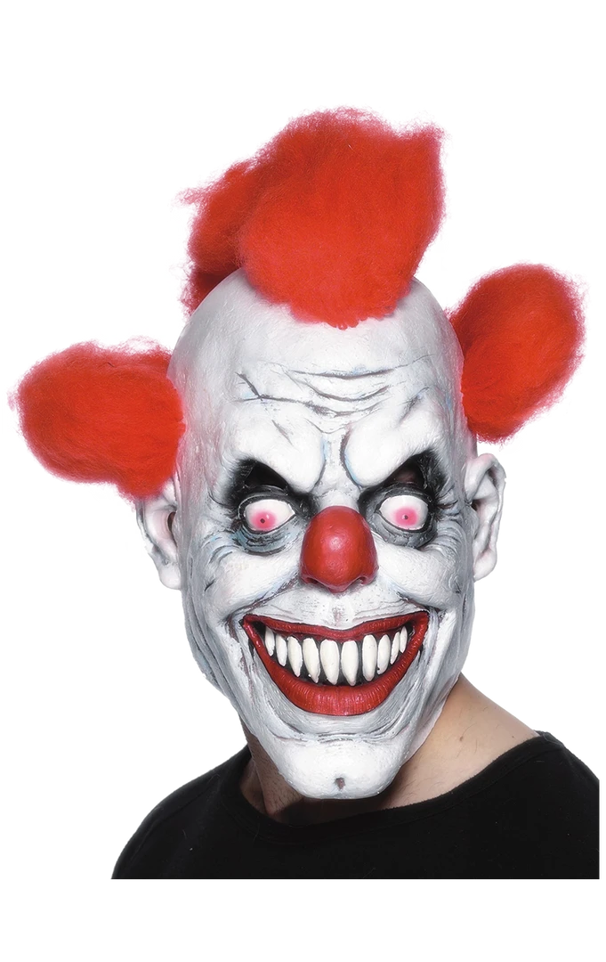 Smiffys Clowns Scary Clown Facepiece 3 Smiffys Clowns Scary Clown Facepiece
