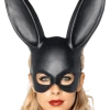 Leg Avenue Ariana Black Bunny Facepiece Animals