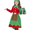 Smiffys Kids Elf Dress Costume Christmas 2 Smiffys Kids Elf Dress Costume Christmas