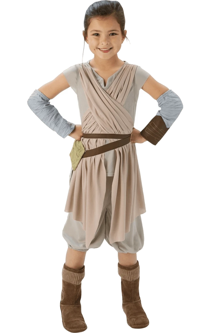 Rubies Star Wars Rey Ages 5-8 Costume 3 Rubies Star Wars Rey Ages 5-8 Costume
