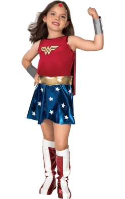Rubies Kids Deluxe Wonder Woman Costume