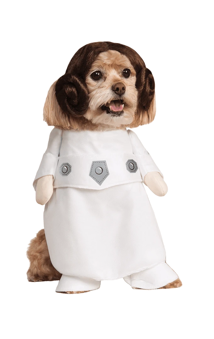 Rubies Star Wars Princess Leia Dog Costume 3 Rubies Star Wars Princess Leia Dog Costume