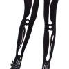 Smiffys Halloween Skeleton Print Stockings