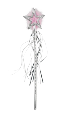 Smiffys Silver Star Wand Accessory