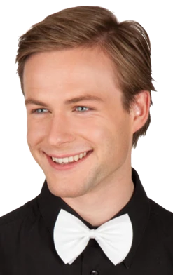 Boland All Accessories White Bow Tie Accessory