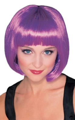 Rubies Super Model Wig Purple Pride