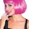 Generic Super Model Wig Hot Pink