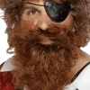 Smiffys Book Characters Pirate Brown Nylon Beard Accessory