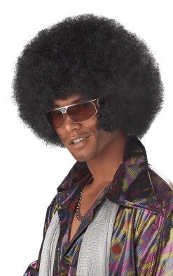 Generic Afro Black Wig 1970's