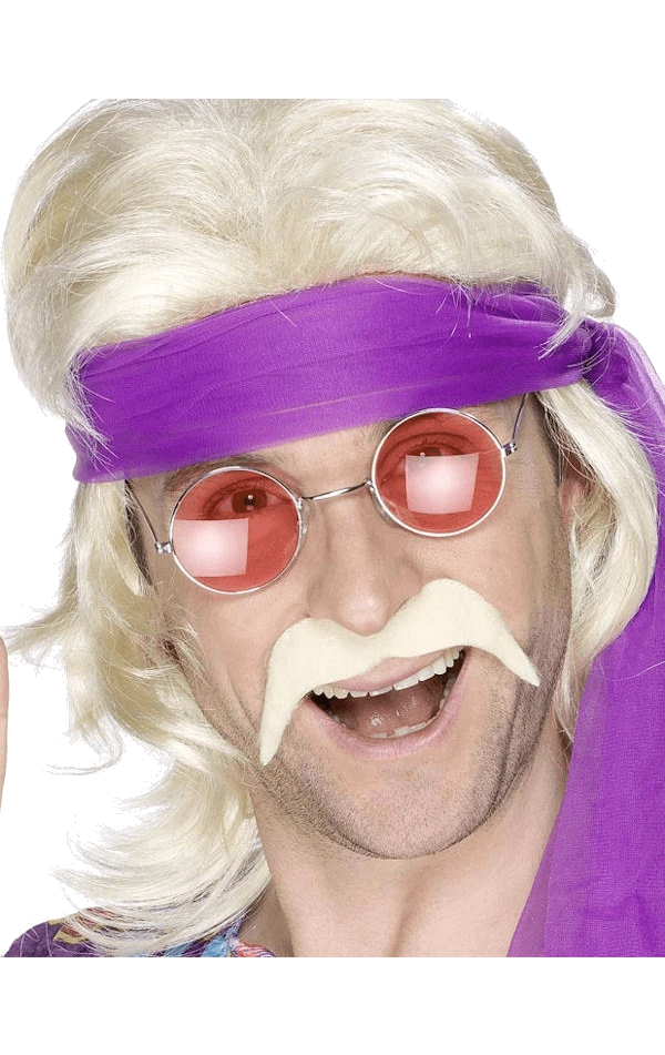 Smiffys 1970's Blonde 70s Tache Accessory 3 Smiffys 1970's Blonde 70s Tache Accessory