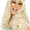 Smiffys Groovy Blonde Wig All Decades /Era Costumes