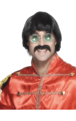 Smiffys All Decades /Era Costumes 70s Black Wig Accessory