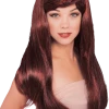 Generic All Accessories Burgundy Glamour Wig 1 Generic All Accessories Burgundy Glamour Wig