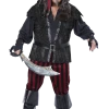 California Costumes Book Characters Mens Plus Size Ruthless Rogue Pirate Costume