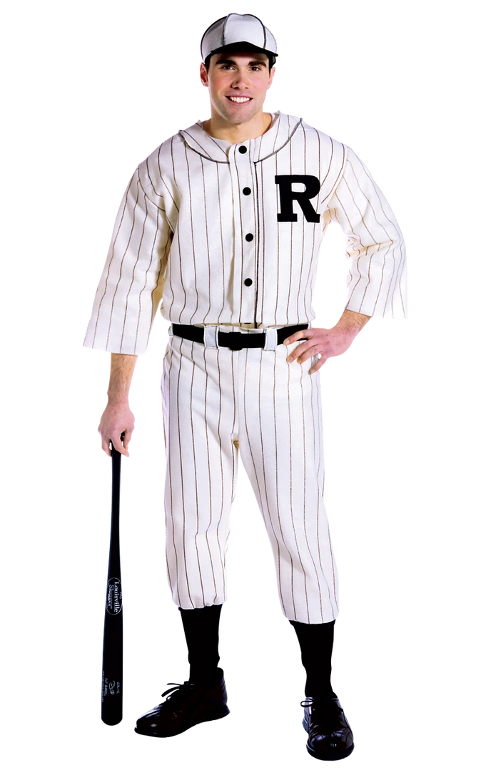 Rasta Imposta American / USA Old Style Baseball Player Costume 3 Rasta Imposta American / USA Old Style Baseball Player Costume