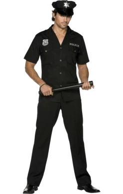 Smiffys Mens Cop Costume