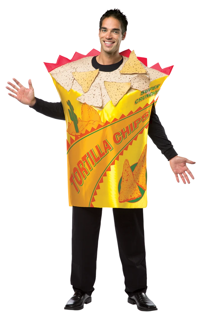 Rasta Imposta Adult Tortilla Chips Costume Food & Drink 3 Rasta Imposta Adult Tortilla Chips Costume Food & Drink