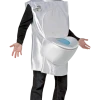 Rasta Imposta Novelty Adult Funny Toilet Costume