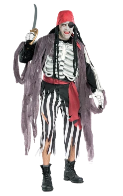 Rubies Pirates Mens Ghostship Pirate Costume