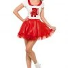 Smiffys Womens Grease Sandy Cheerleader Costume