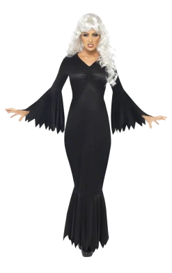 Smiffys Costumes Under £20 Black Vamp Dress Costume