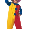 Rubies Kids Multicoloured Clown Costume Circus