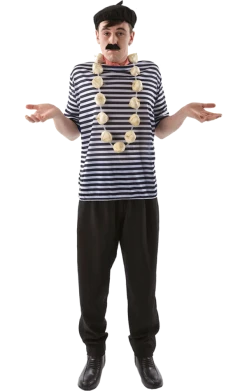 Smiffys Around The World Adult Frenchman Costume Kit