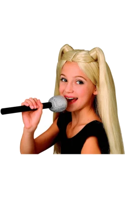 Smiffys Glitter Microphone Accessory Music & Pop/Rock Stars