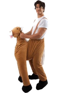 Bristol Novelty Animals Adult Deluxe Horsing Around Costume