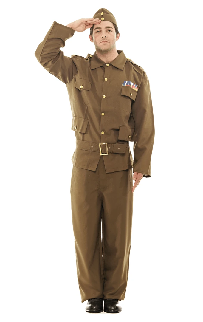 Orion Costumes Adult Home Guard War Costume 3 Orion Costumes Adult Home Guard War Costume