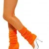 Smiffys All Decades /Era Costumes Orange Leg Warmers Accessory