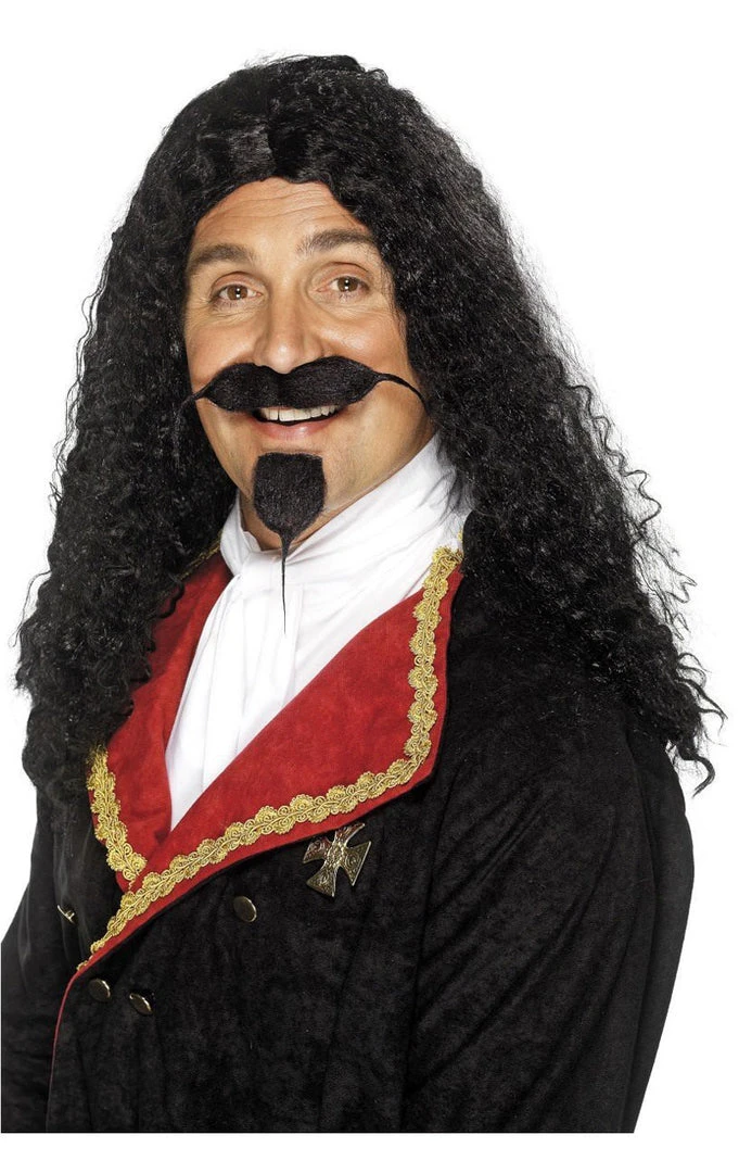 Smiffys King Charles Musketeer Black Wig Movies 3 Smiffys King Charles Musketeer Black Wig Movies