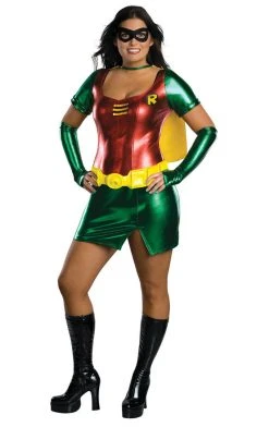 Rubies Cartoons Womens Plus Size Robin Costume