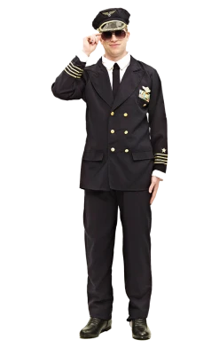 Orion Costumes Adult Pilot Uniform Costume